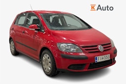 punainen Volkswagen Golf Plus 2007 kuva 1.
