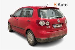 punainen Volkswagen Golf Plus 2007 kuva 2.