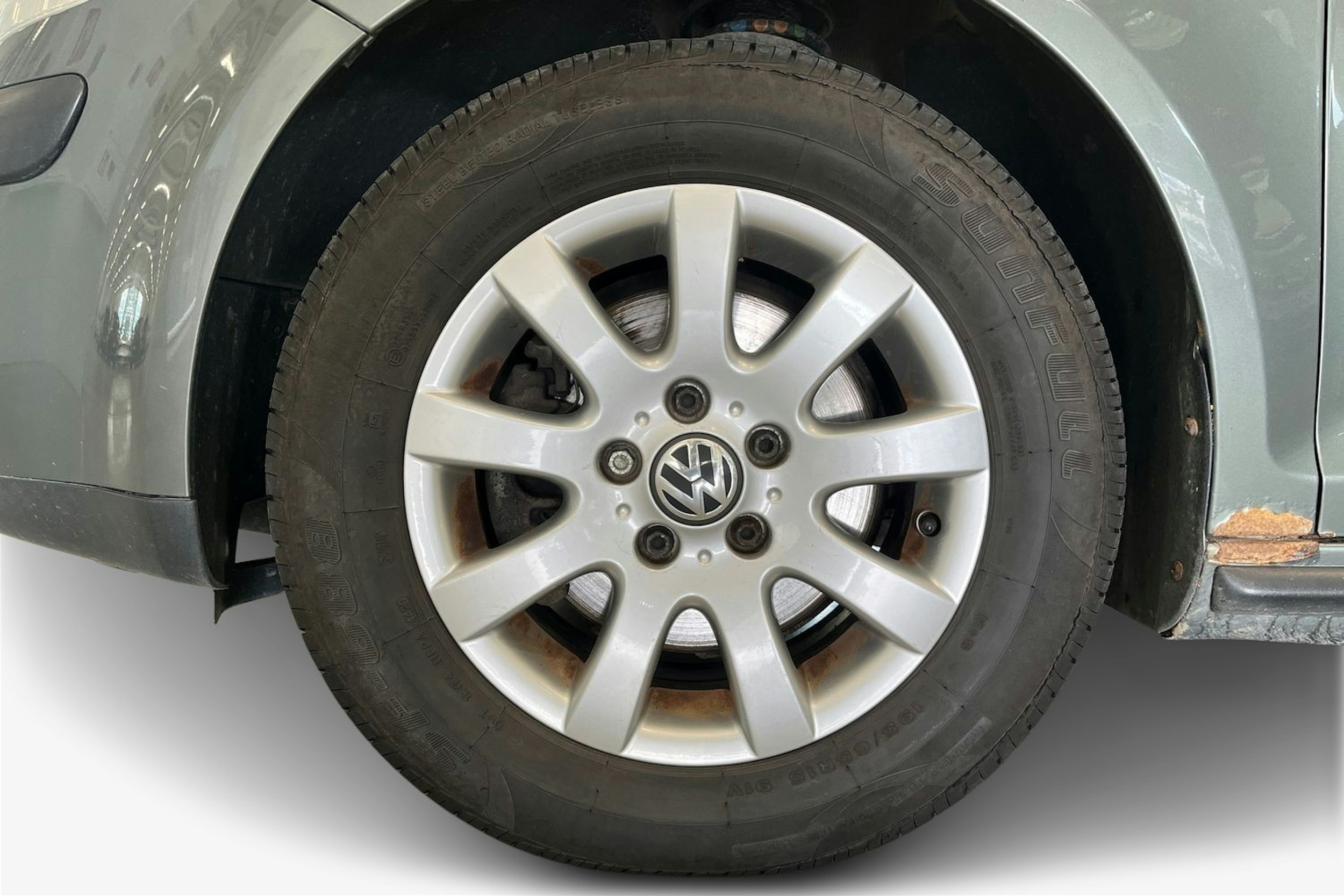 met. vihreä Volkswagen Golf Plus 2007 kuva 11.