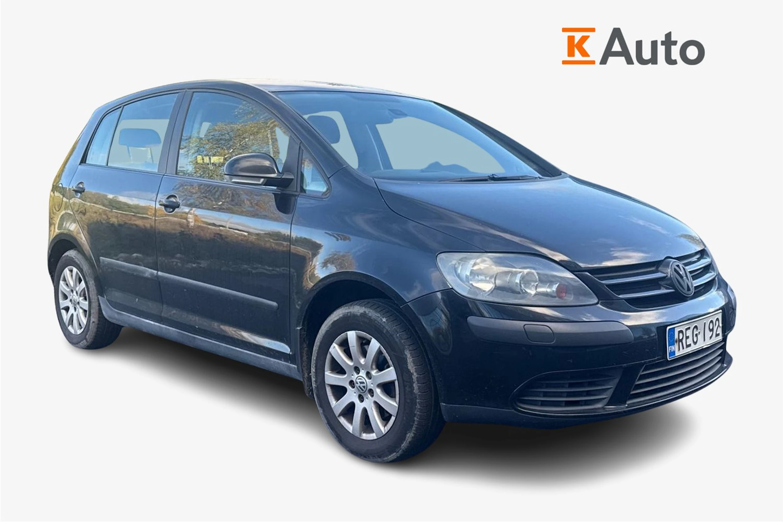 musta Volkswagen Golf Plus 2007 kuva 1.