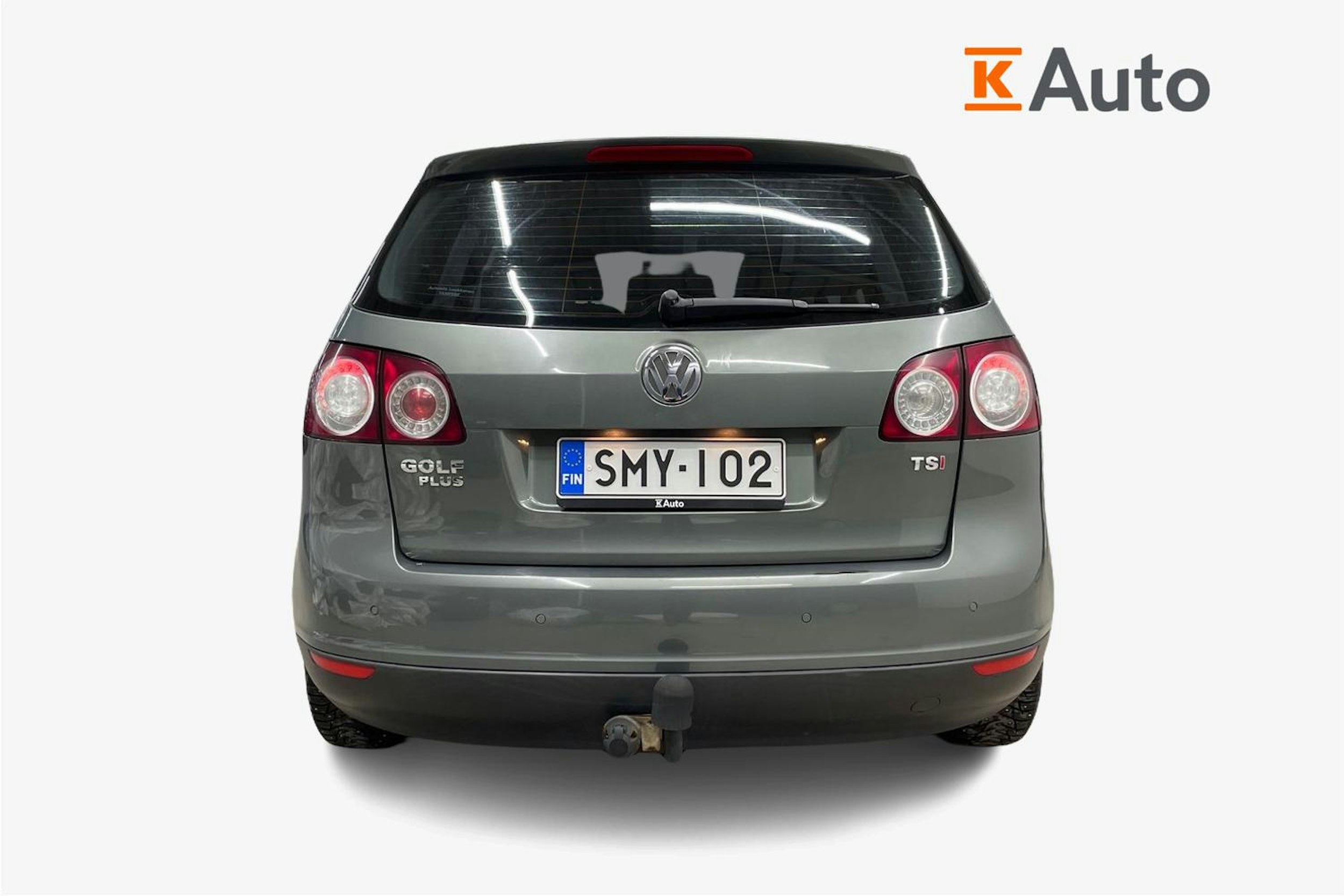 Vihreä Volkswagen Golf Plus 2007 kuva 3.