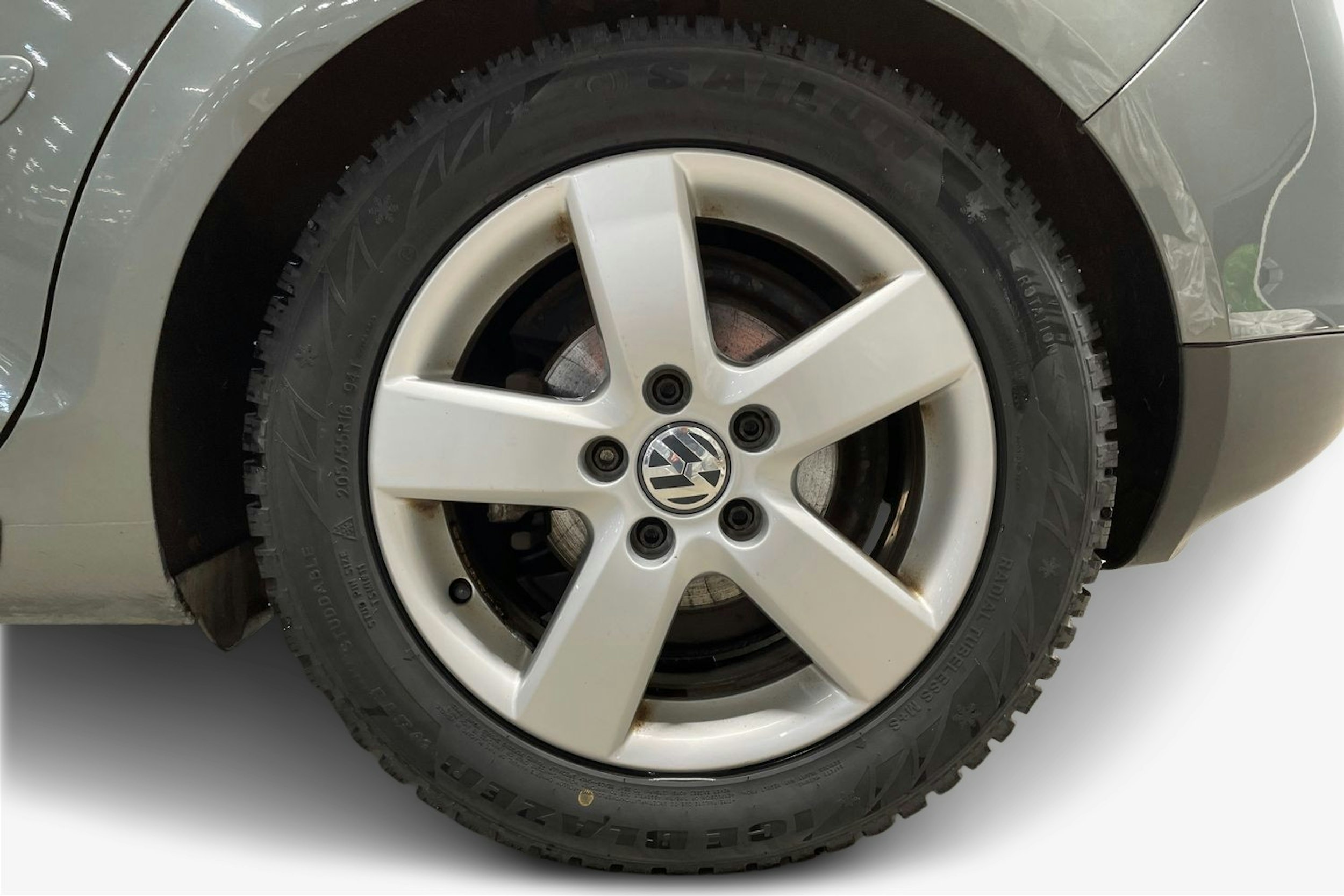 Vihreä Volkswagen Golf Plus 2007 kuva 11.