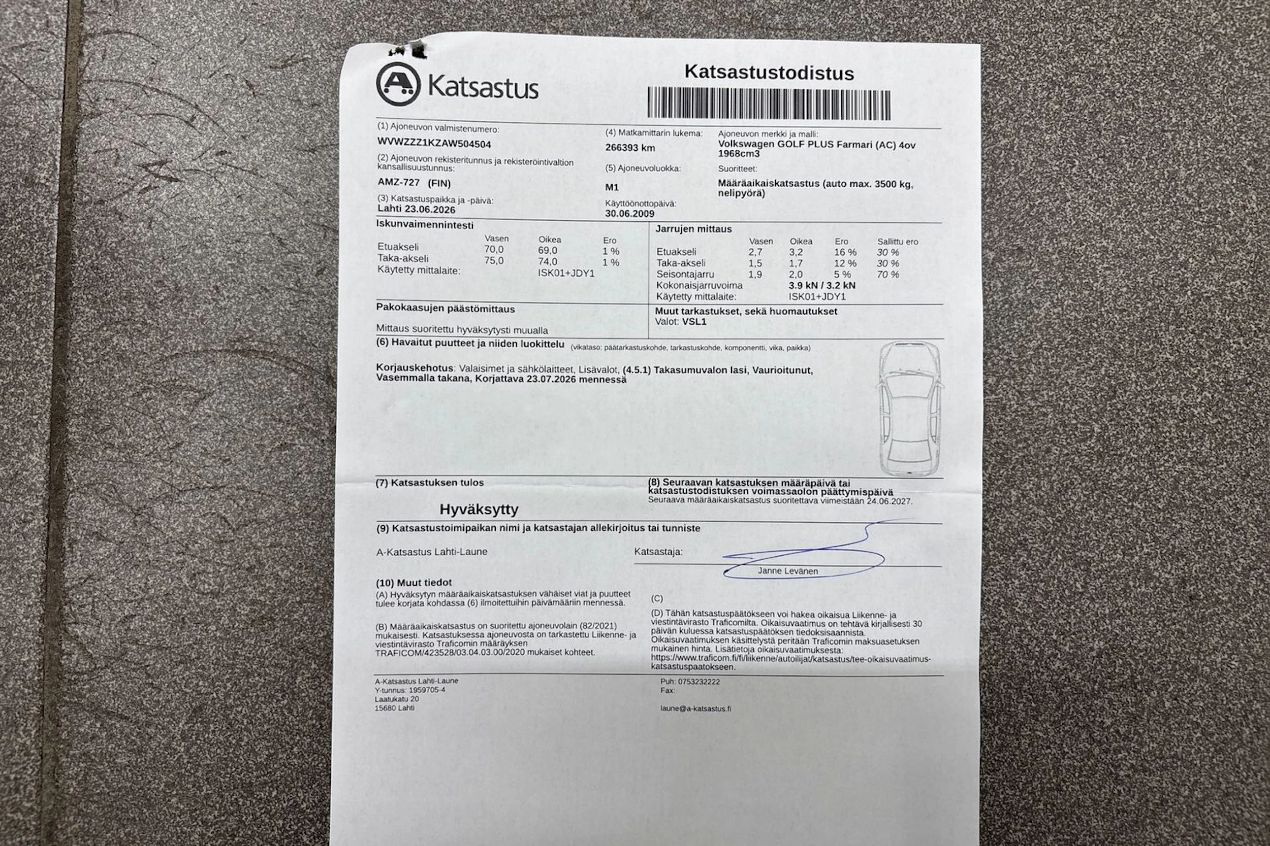 Ruskea (beige) Volkswagen Golf Plus 2009 kuva 30.