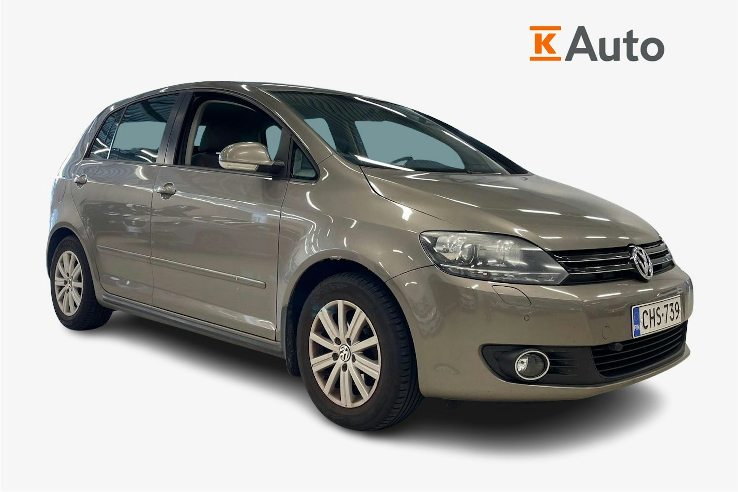 ruskea (beige) Volkswagen Golf Plus 2010 kuva 1.