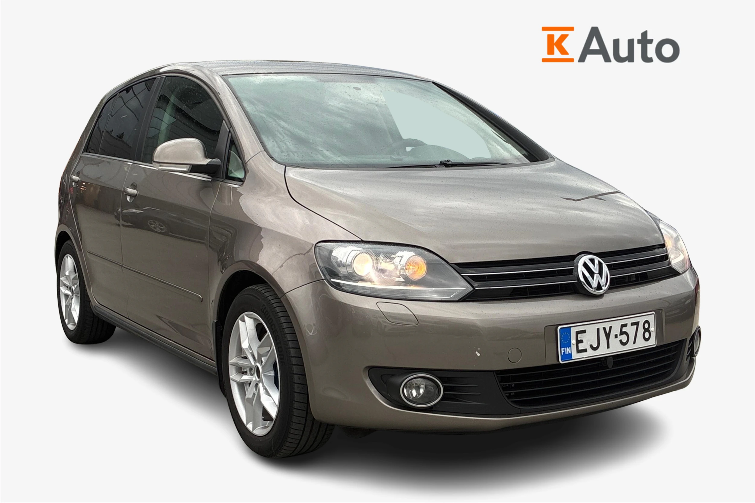 ruskea (beige) Volkswagen Golf Plus 2010 kuva 1.