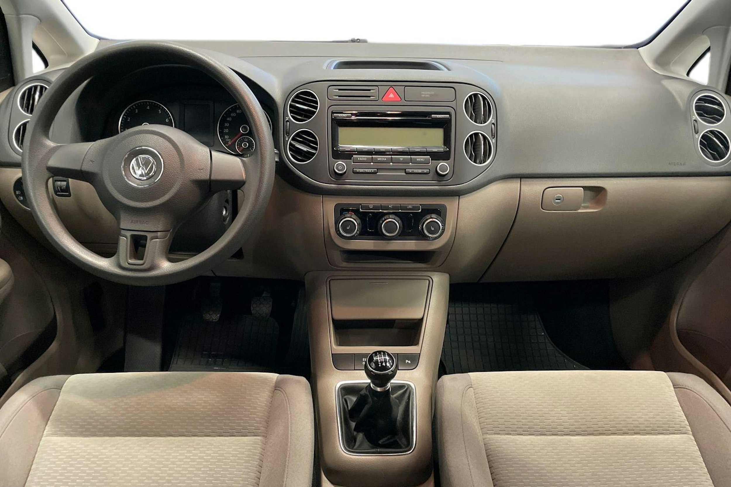 ruskea (beige) Volkswagen Golf Plus 2010 kuva 9.