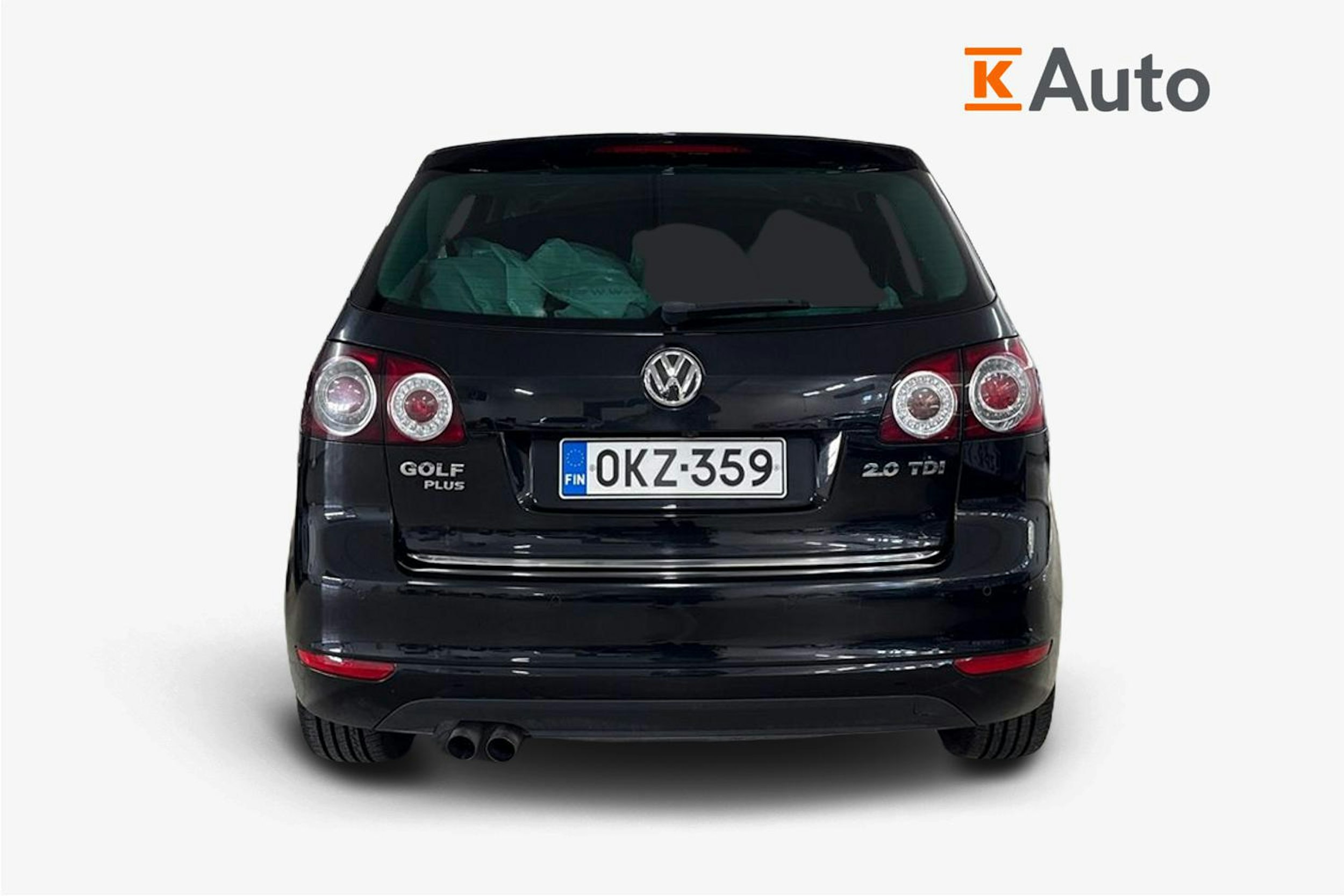 Musta Volkswagen Golf Plus 2010 kuva 3.