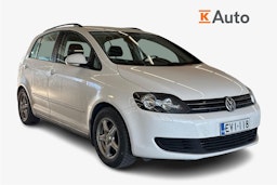 valkoinen Volkswagen Golf Plus 2011 kuva 1.