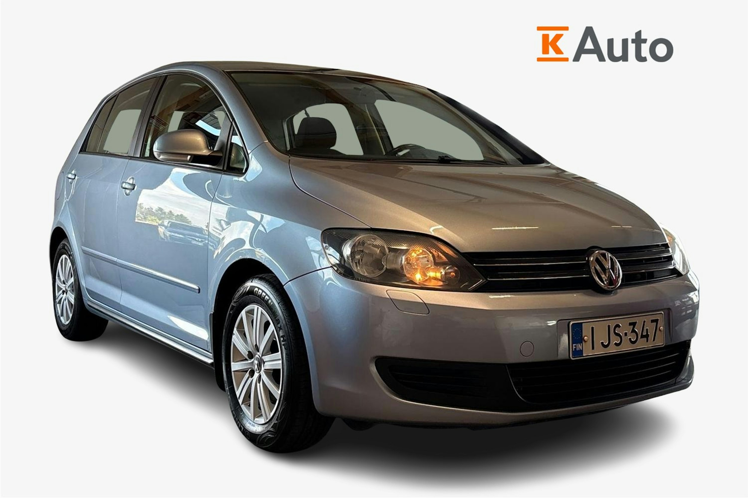 Sininen Volkswagen Golf Plus 2011 kuva 1.