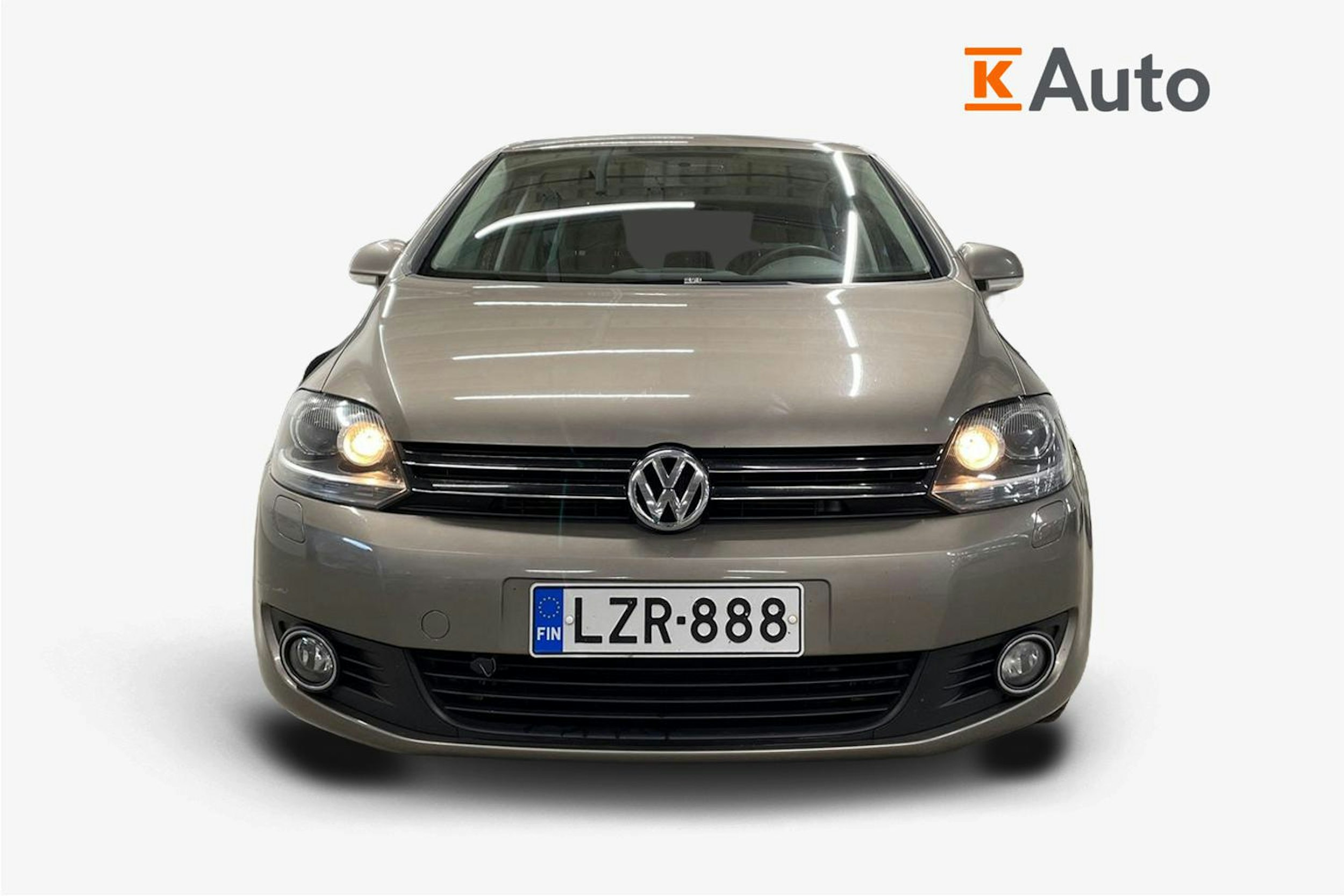 ruskea (beige) Volkswagen Golf Plus 2012 kuva 4.