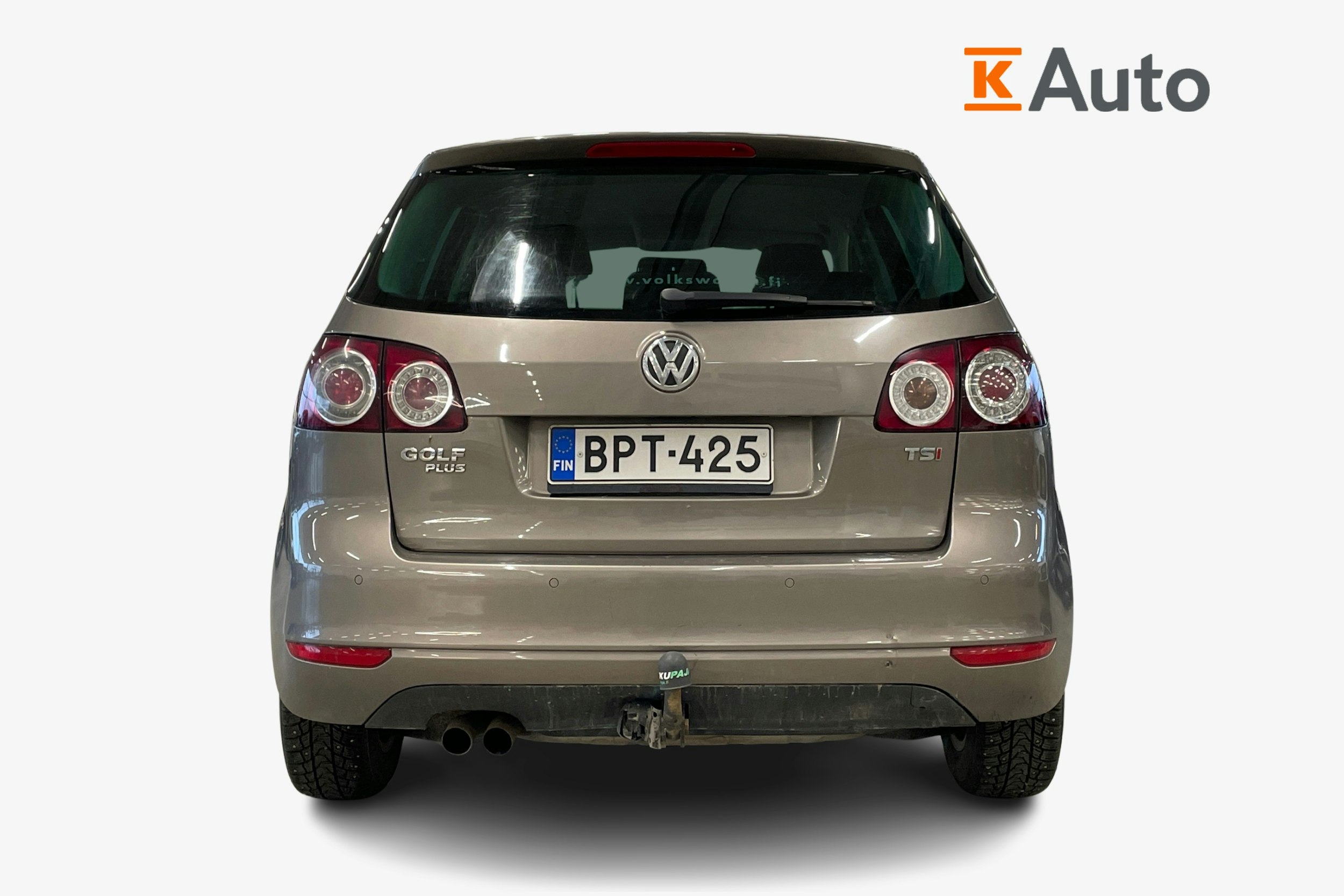 ruskea (beige) Volkswagen Golf Plus 2012 kuva 3.