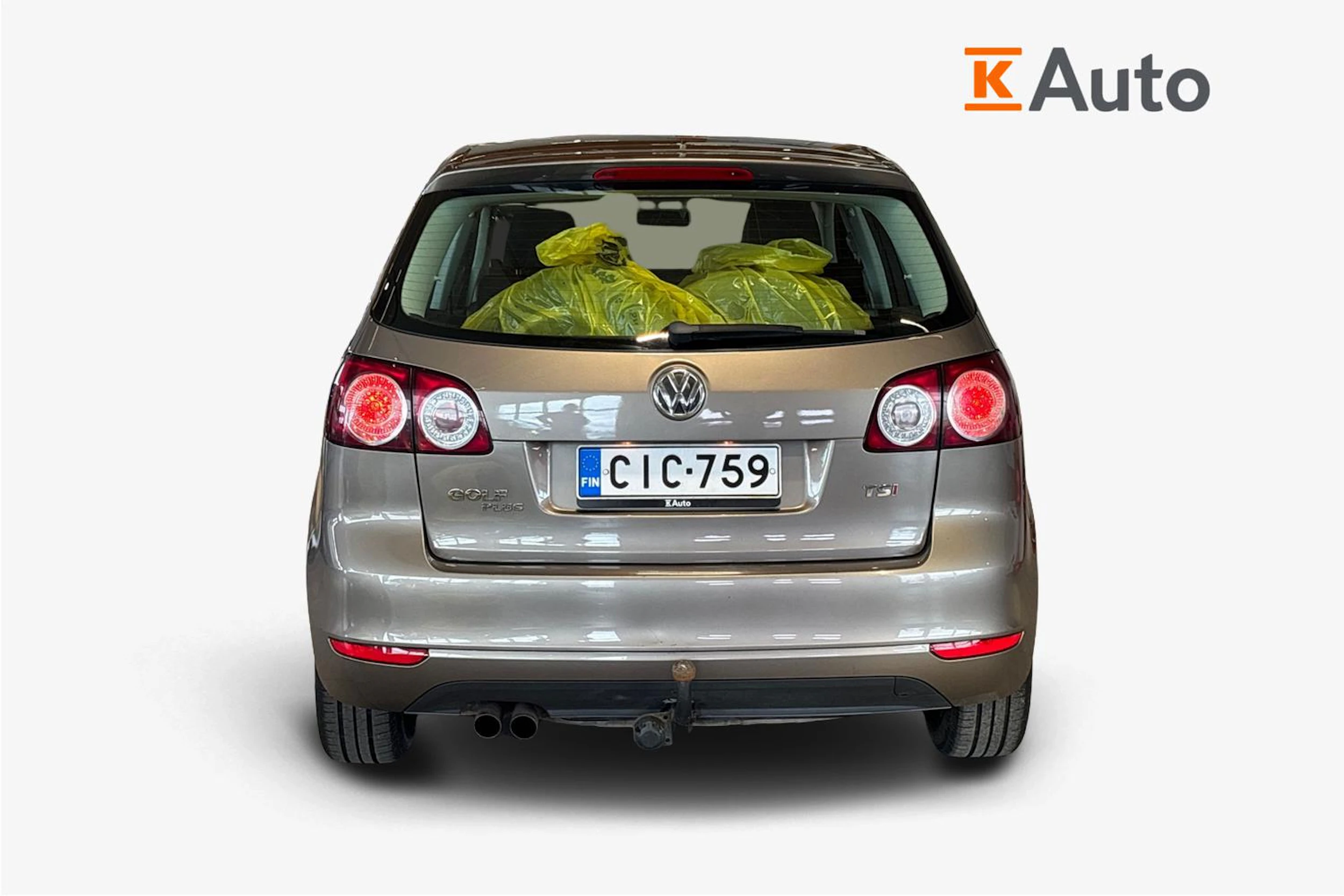 Ruskea (beige) Volkswagen Golf Plus 2012 kuva 3.