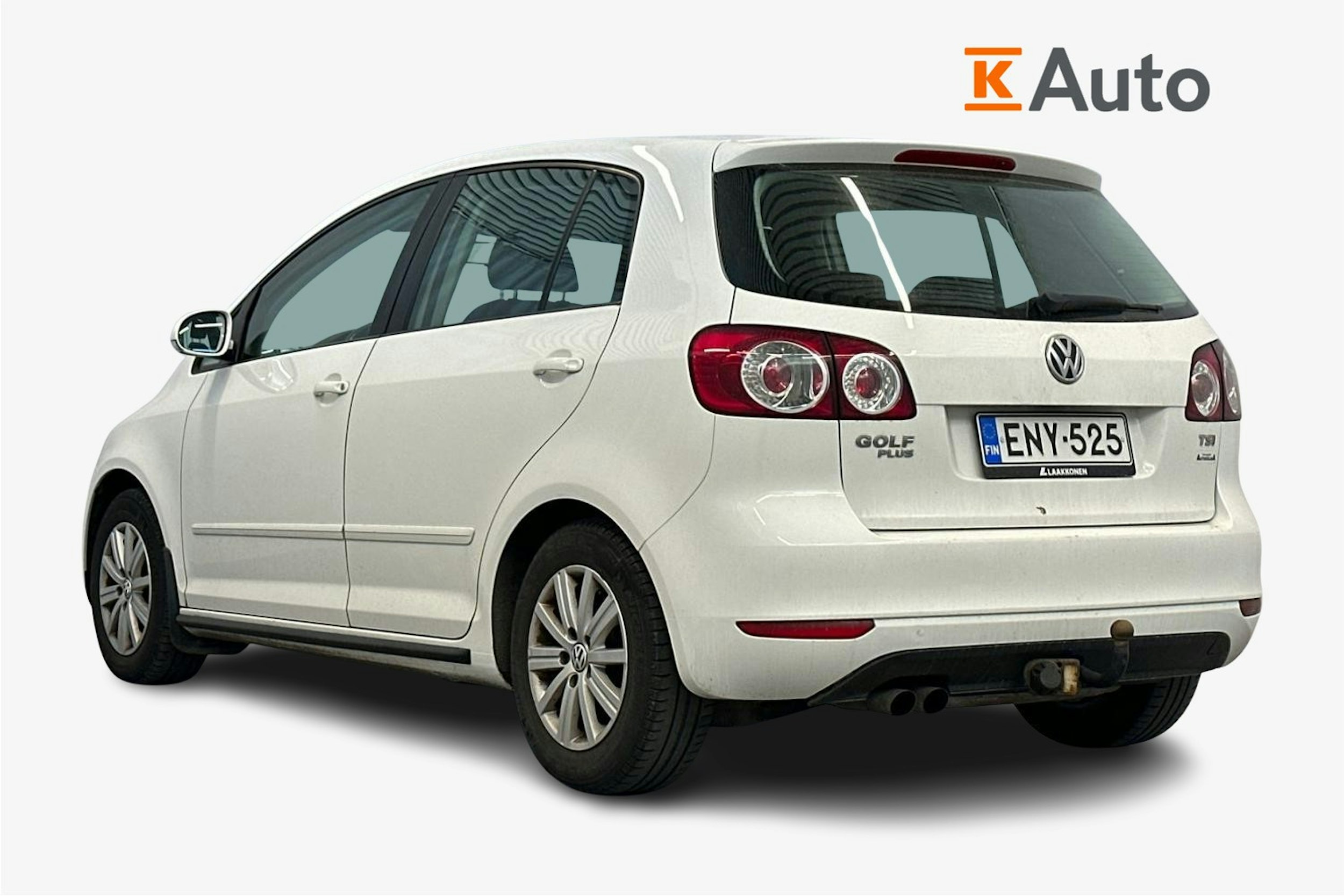 valkoinen Volkswagen Golf Plus 2012 kuva 2.