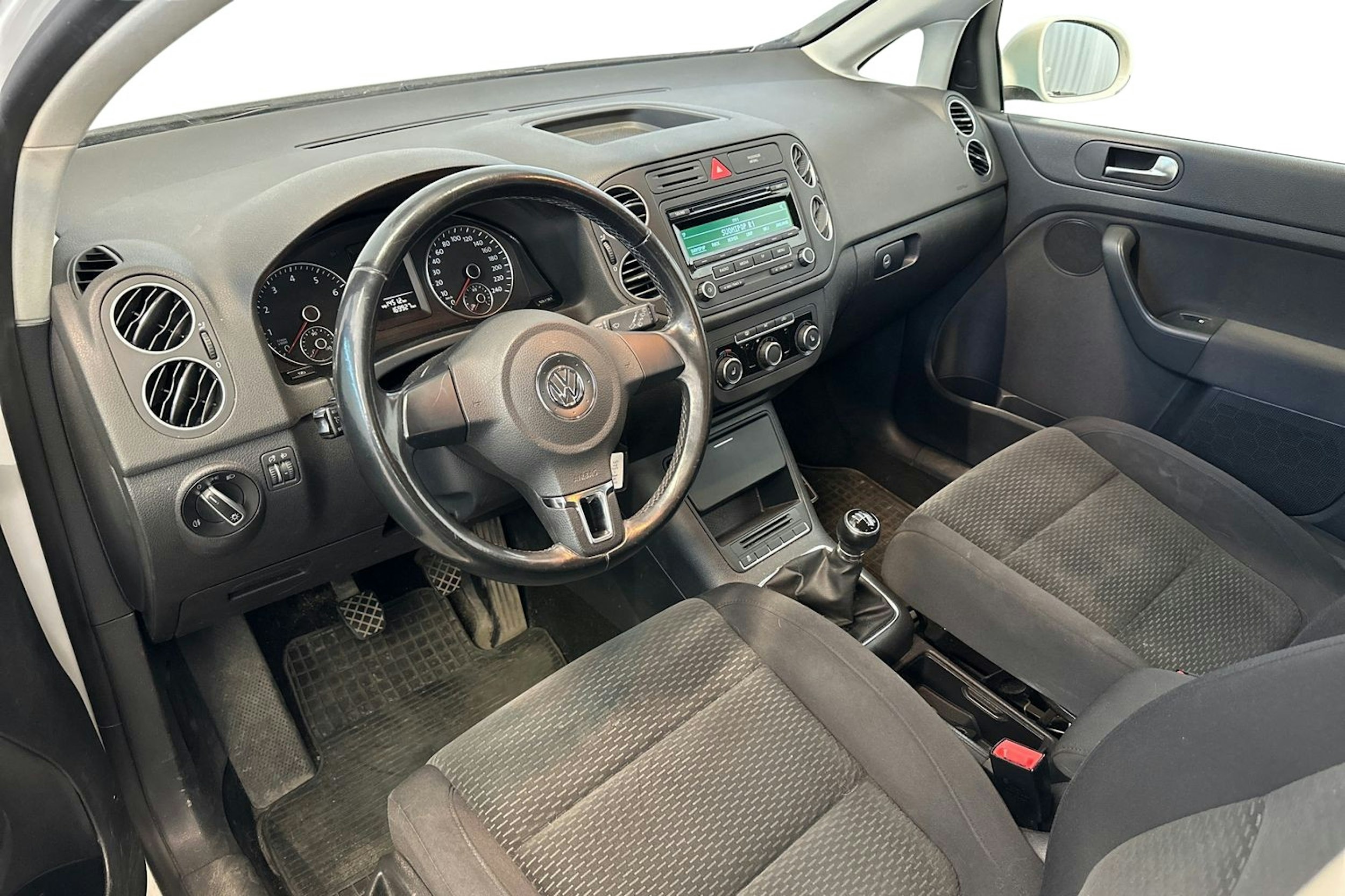 valkoinen Volkswagen Golf Plus 2012 kuva 3.
