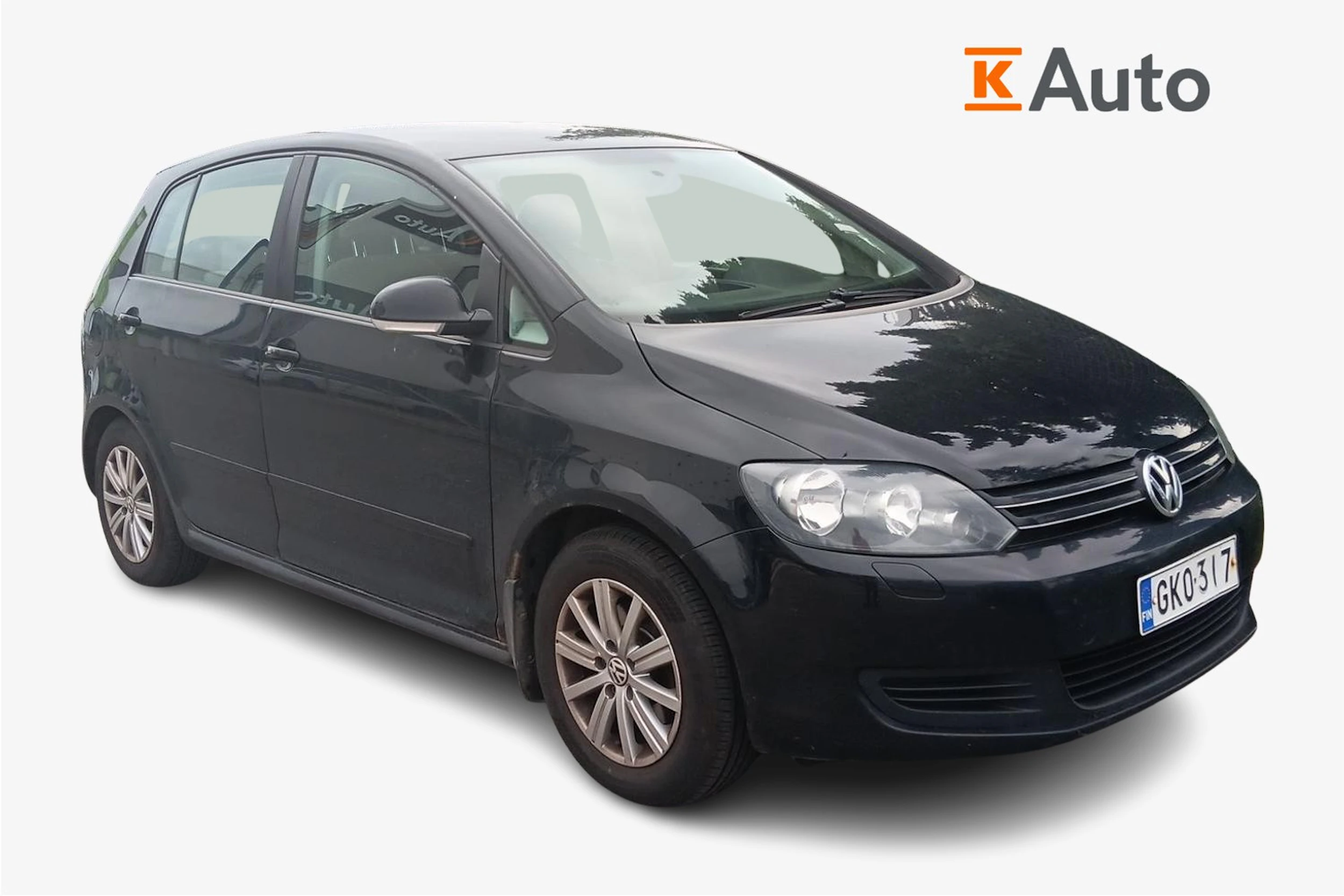 Musta Volkswagen Golf Plus 2012 kuva 1.