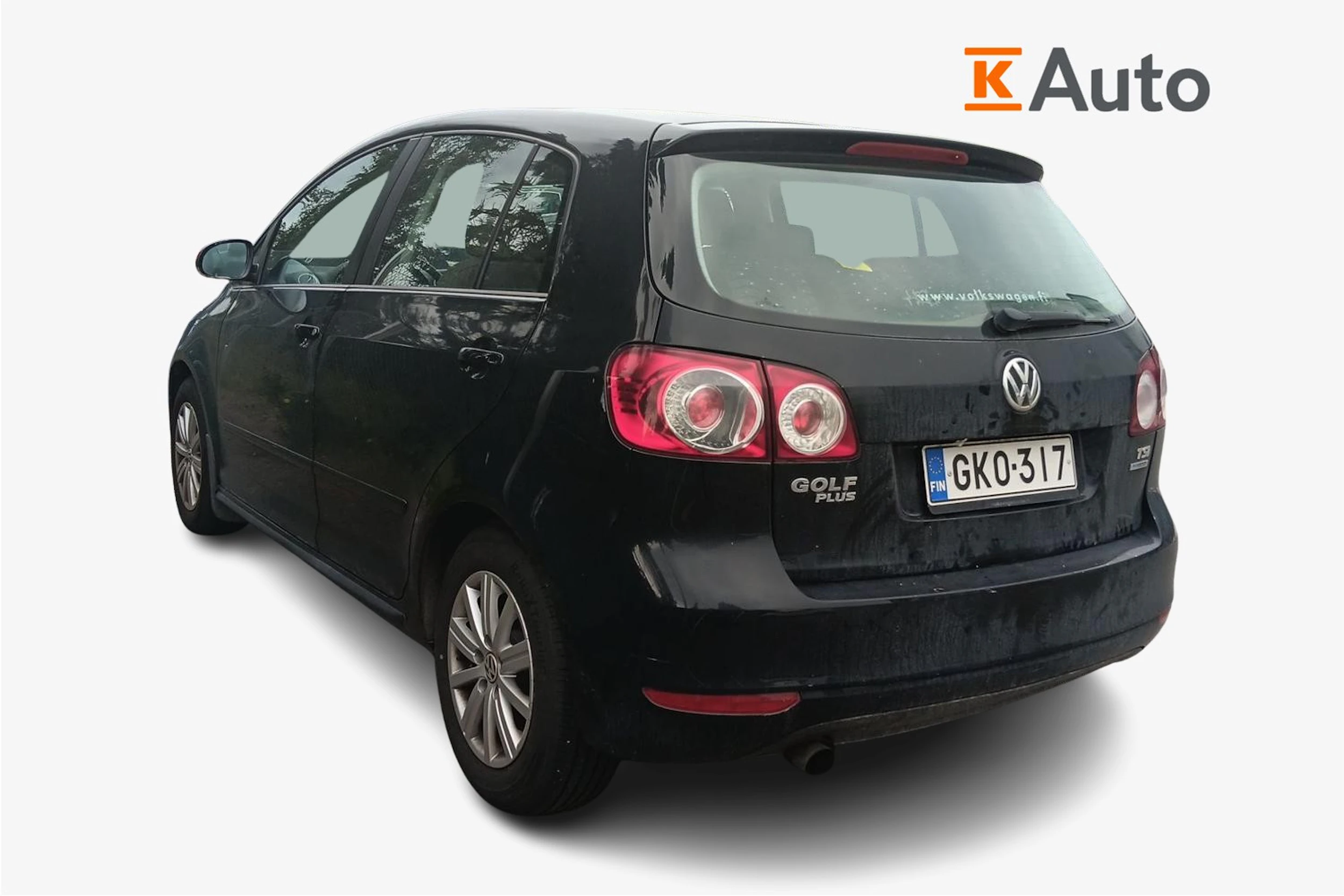 Musta Volkswagen Golf Plus 2012 kuva 2.
