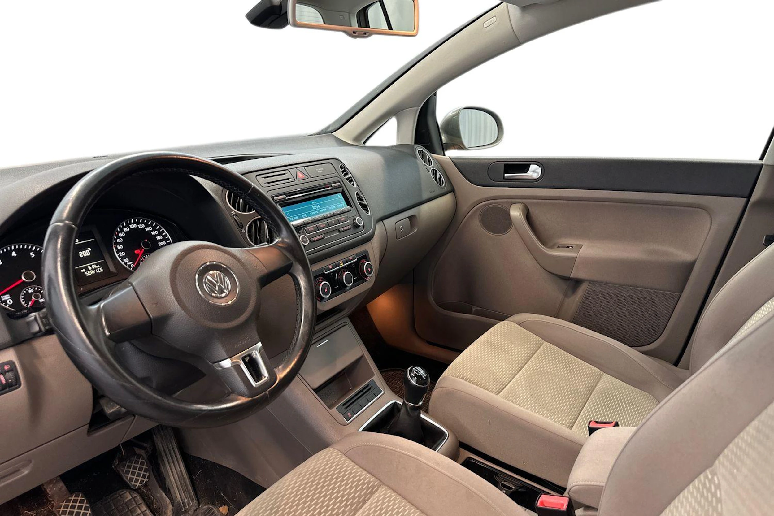 ruskea (beige) Volkswagen Golf Plus 2012 kuva 3.