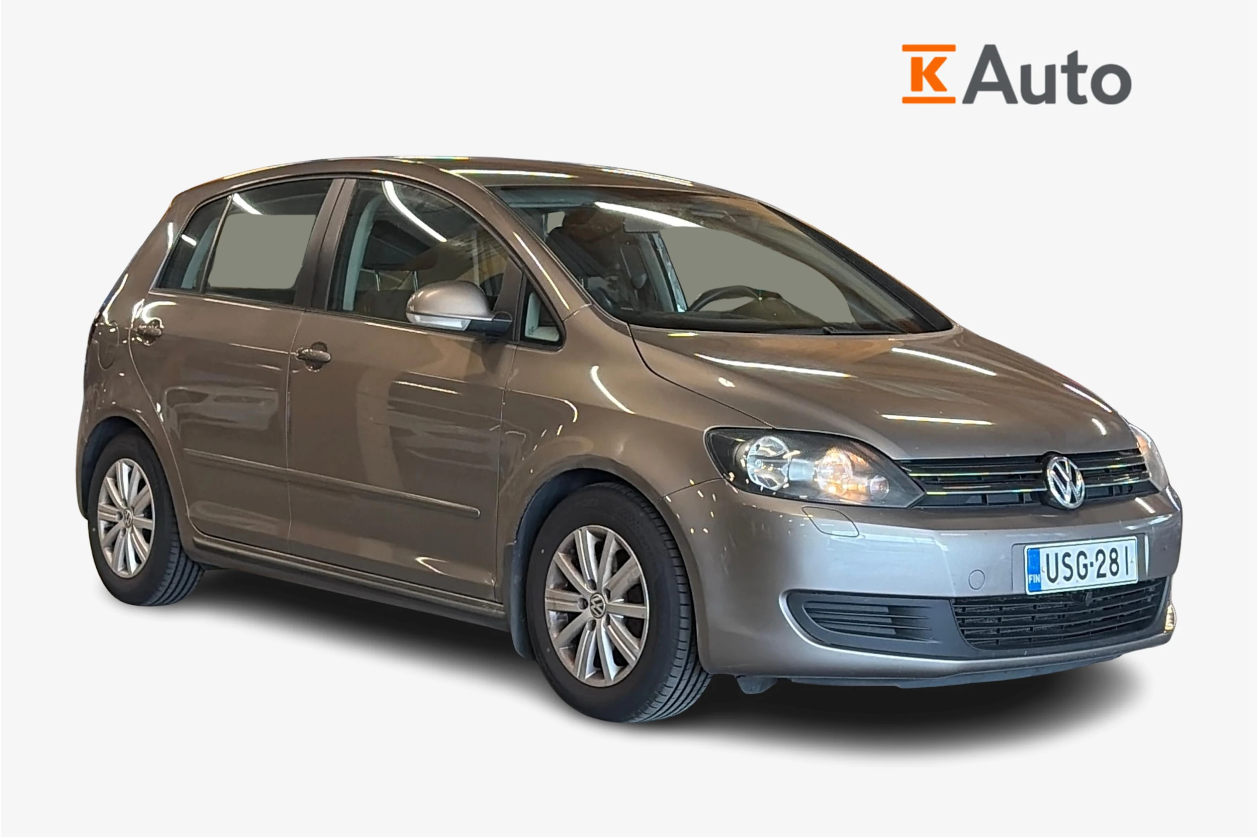 ruskea (beige) Volkswagen Golf Plus 2012 kuva 1.