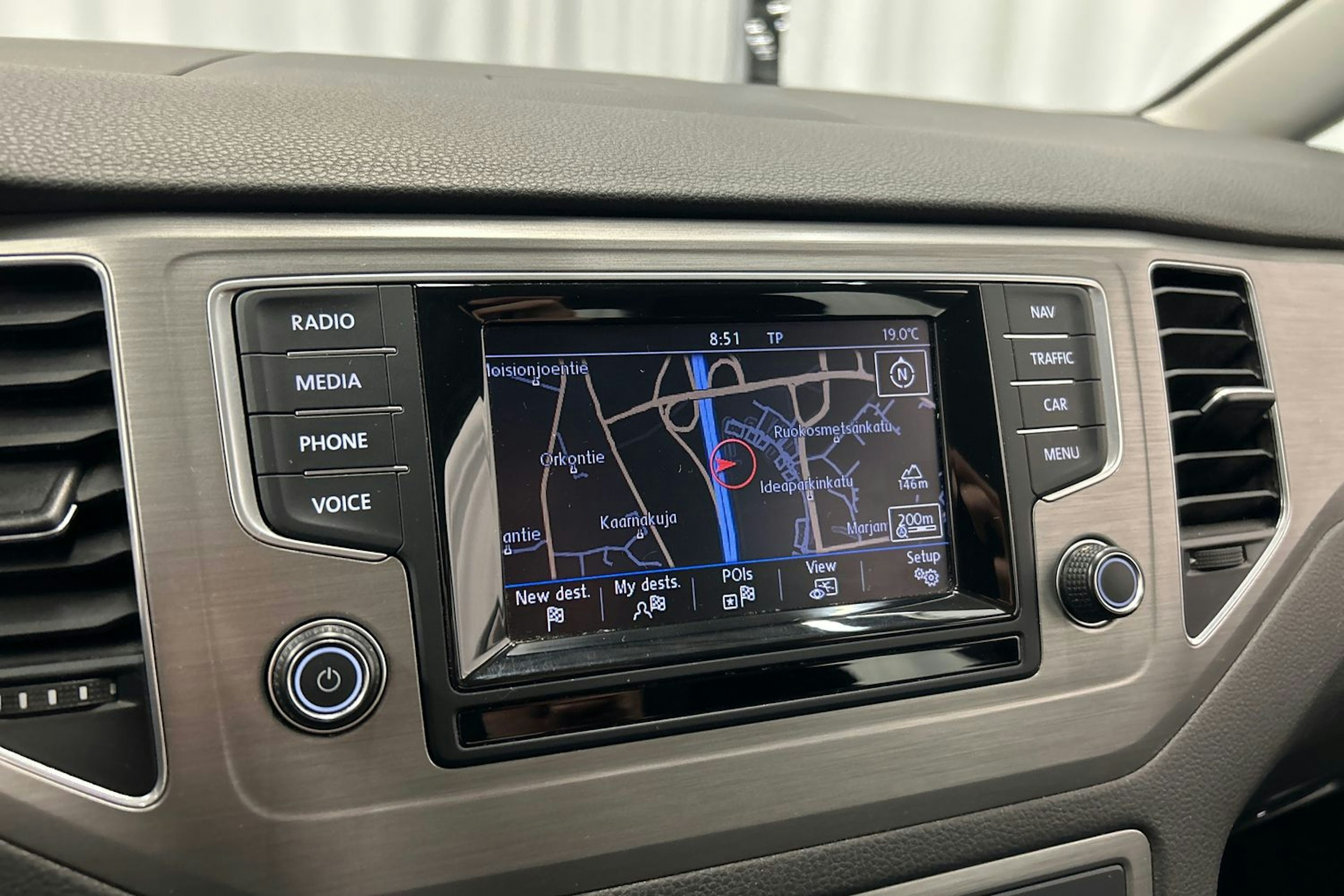 harmaa Volkswagen Golf Sportsvan 2014 kuva 21.