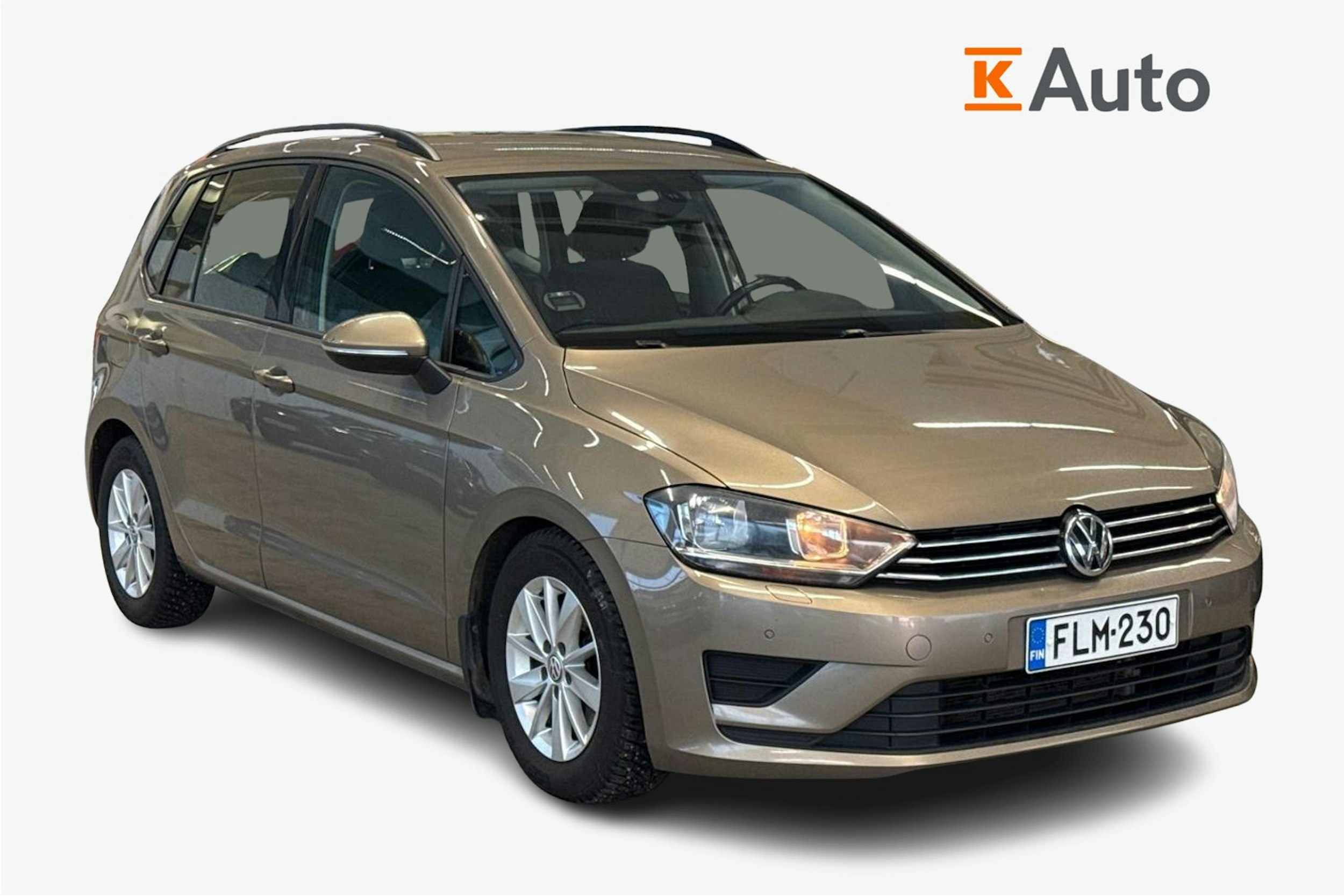Ruskea (beige) Volkswagen GOLF SPORTSVAN 2014 kuva 1.