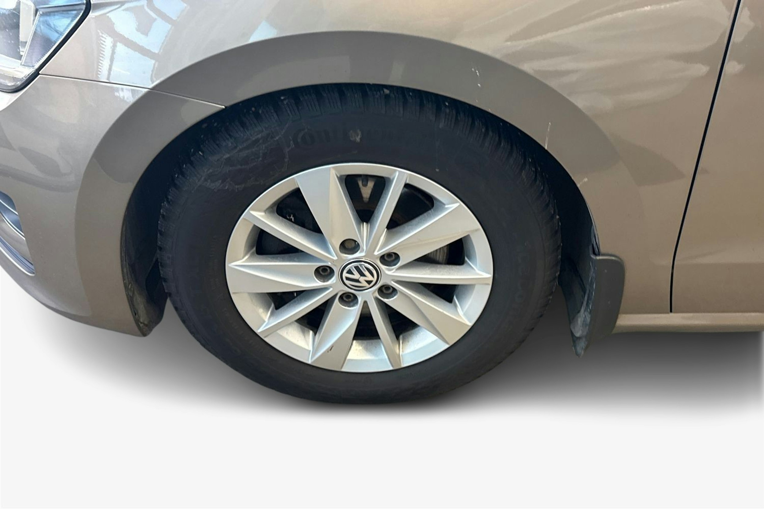 Ruskea (beige) Volkswagen GOLF SPORTSVAN 2014 kuva 11.