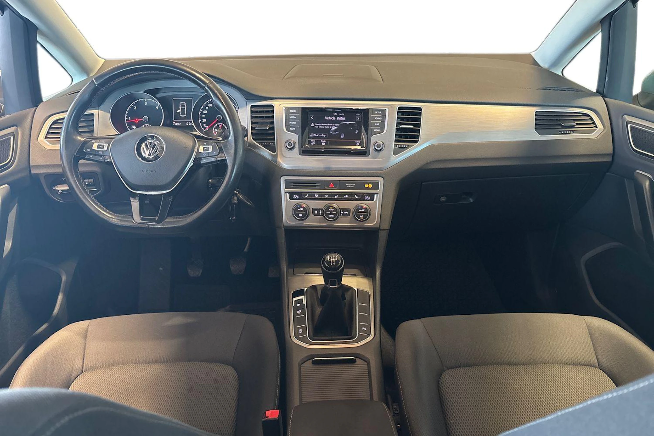 Harmaa Volkswagen GOLF SPORTSVAN 2014 kuva 7.