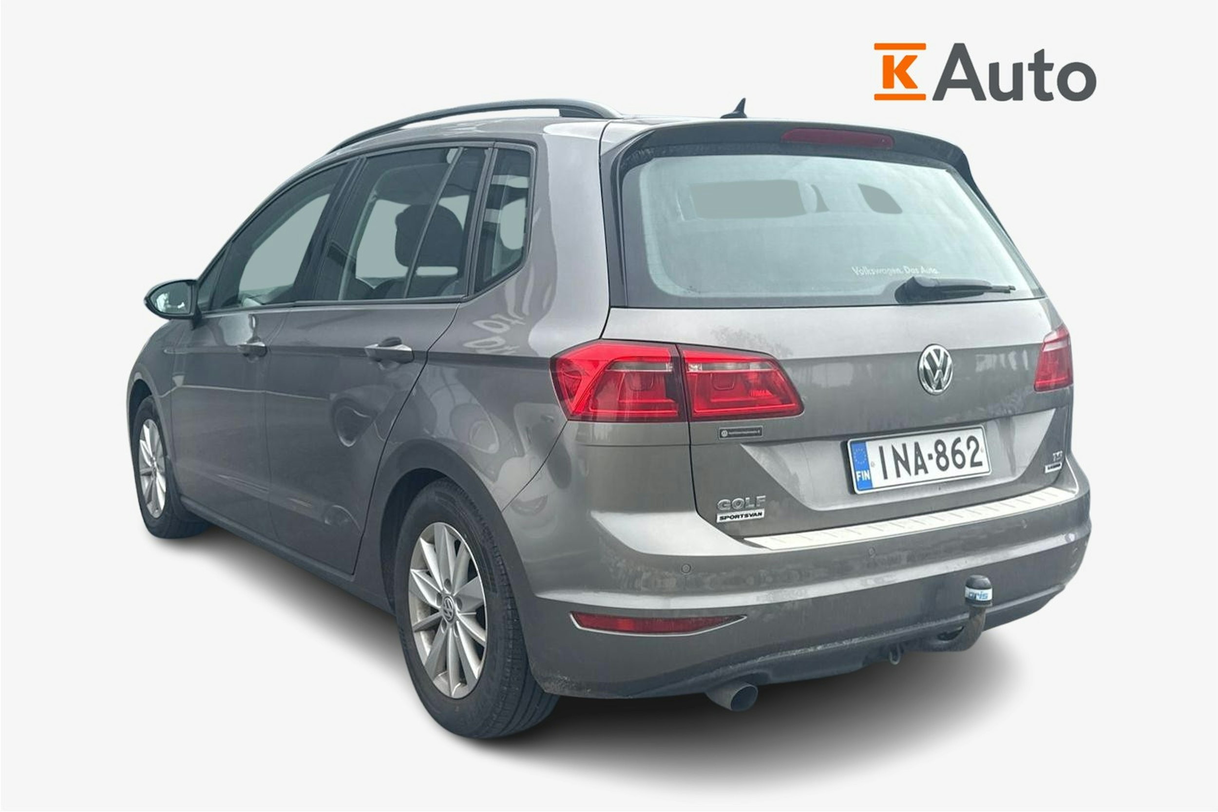 harmaa Volkswagen Golf Sportsvan 2014 kuva 2.