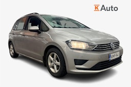 harmaa Volkswagen Golf Sportsvan 2014 kuva 1.