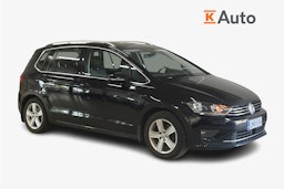 musta Volkswagen Golf Sportsvan 2014 kuva 1.