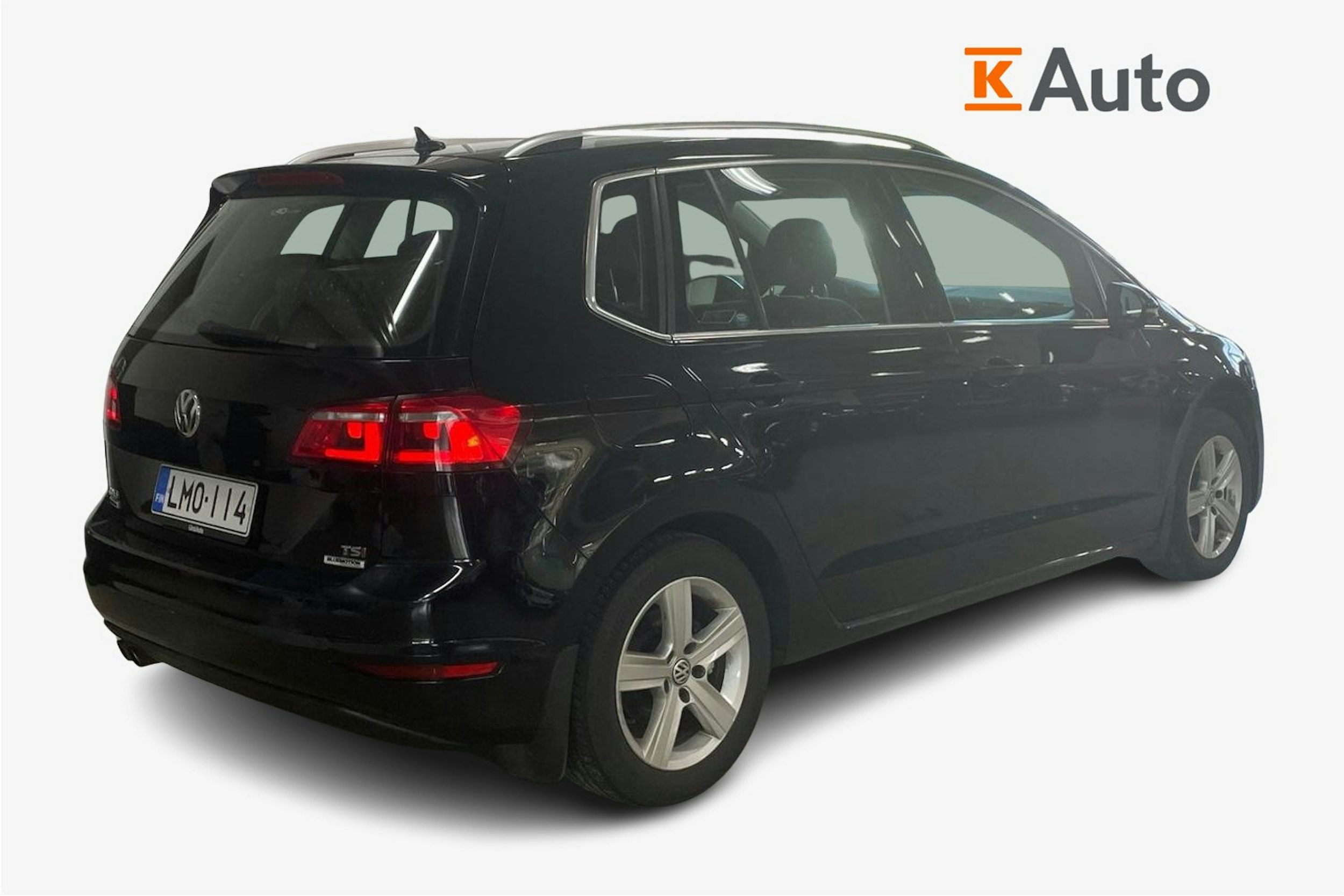 musta Volkswagen Golf Sportsvan 2014 kuva 2.