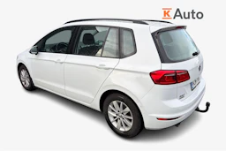 valkoinen Volkswagen Golf Sportsvan 2014 kuva 2.