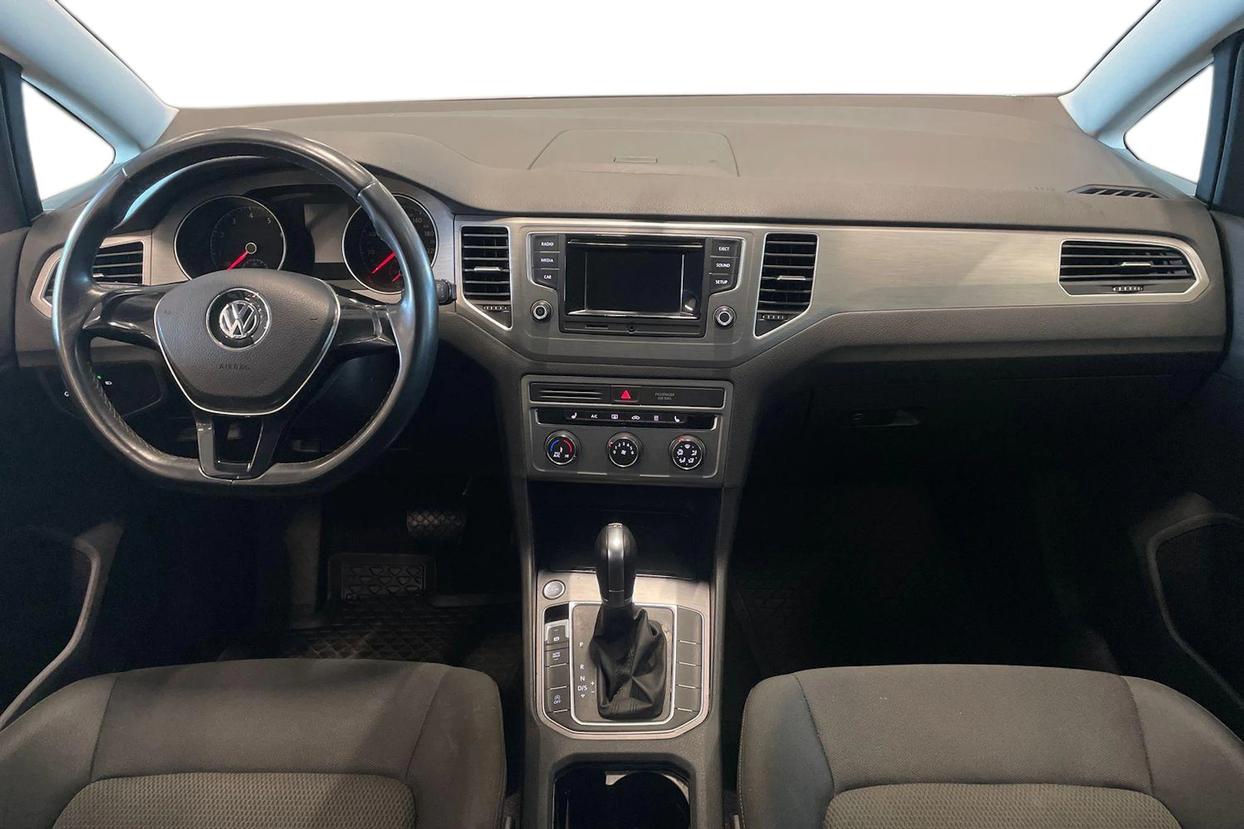 musta Volkswagen Golf Sportsvan 2015 kuva 7.