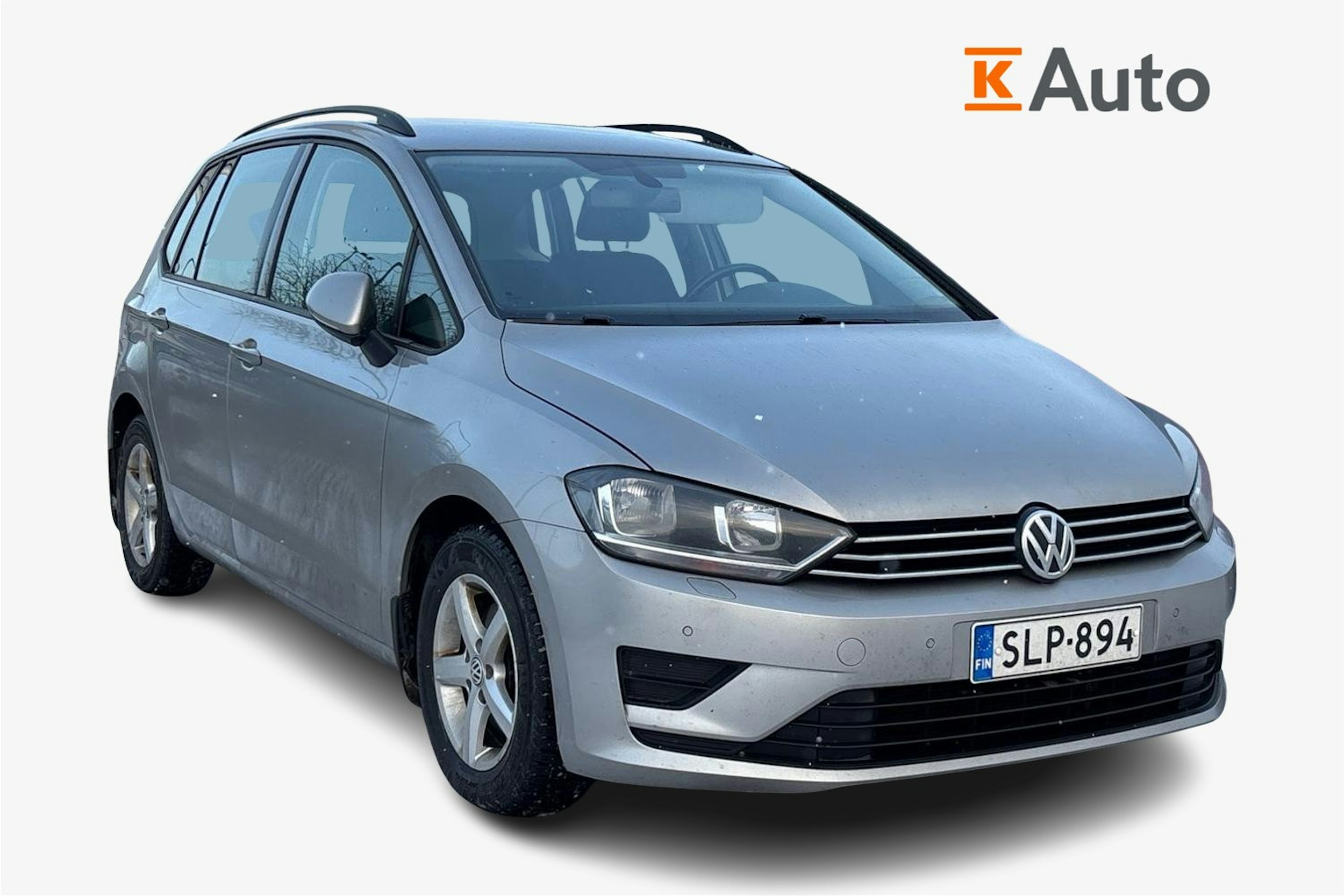 harmaa Volkswagen Golf Sportsvan 2014 kuva 1.