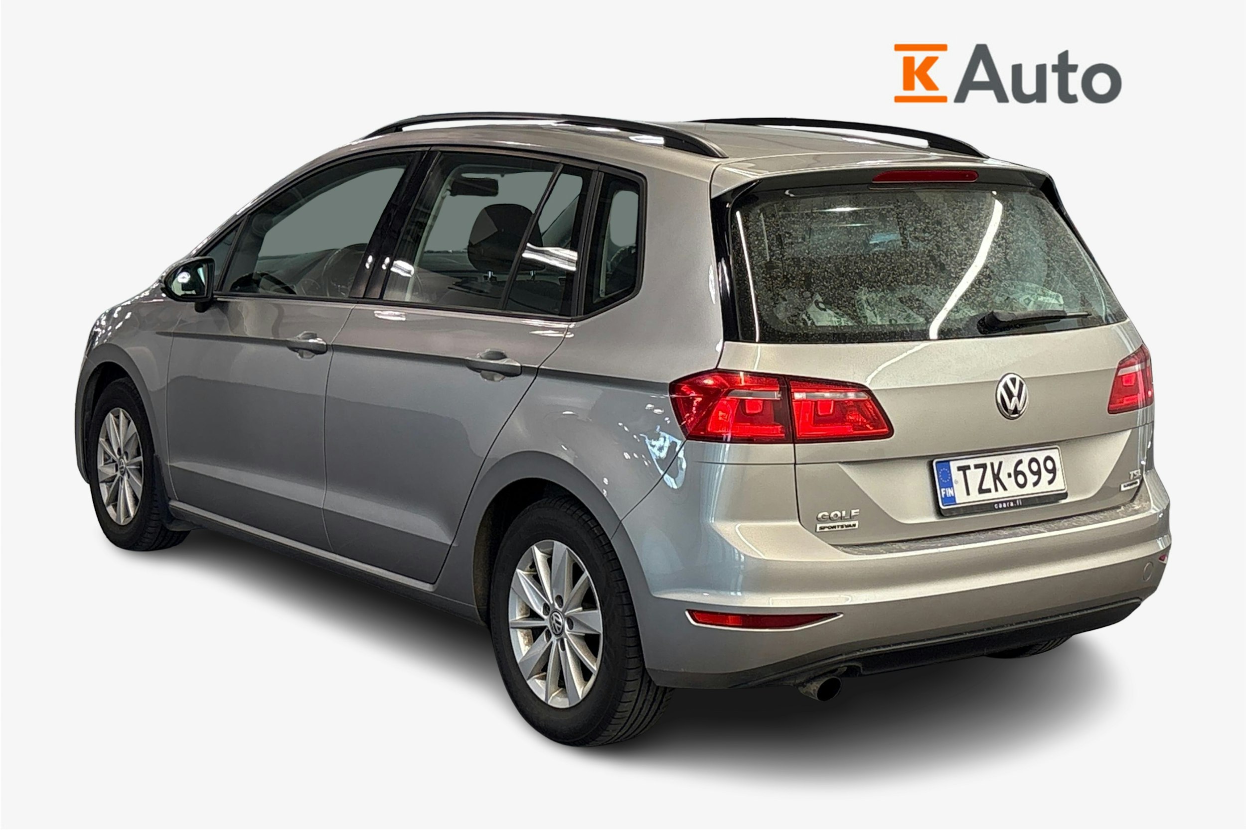 harmaa Volkswagen Golf Sportsvan 2014 kuva 2.