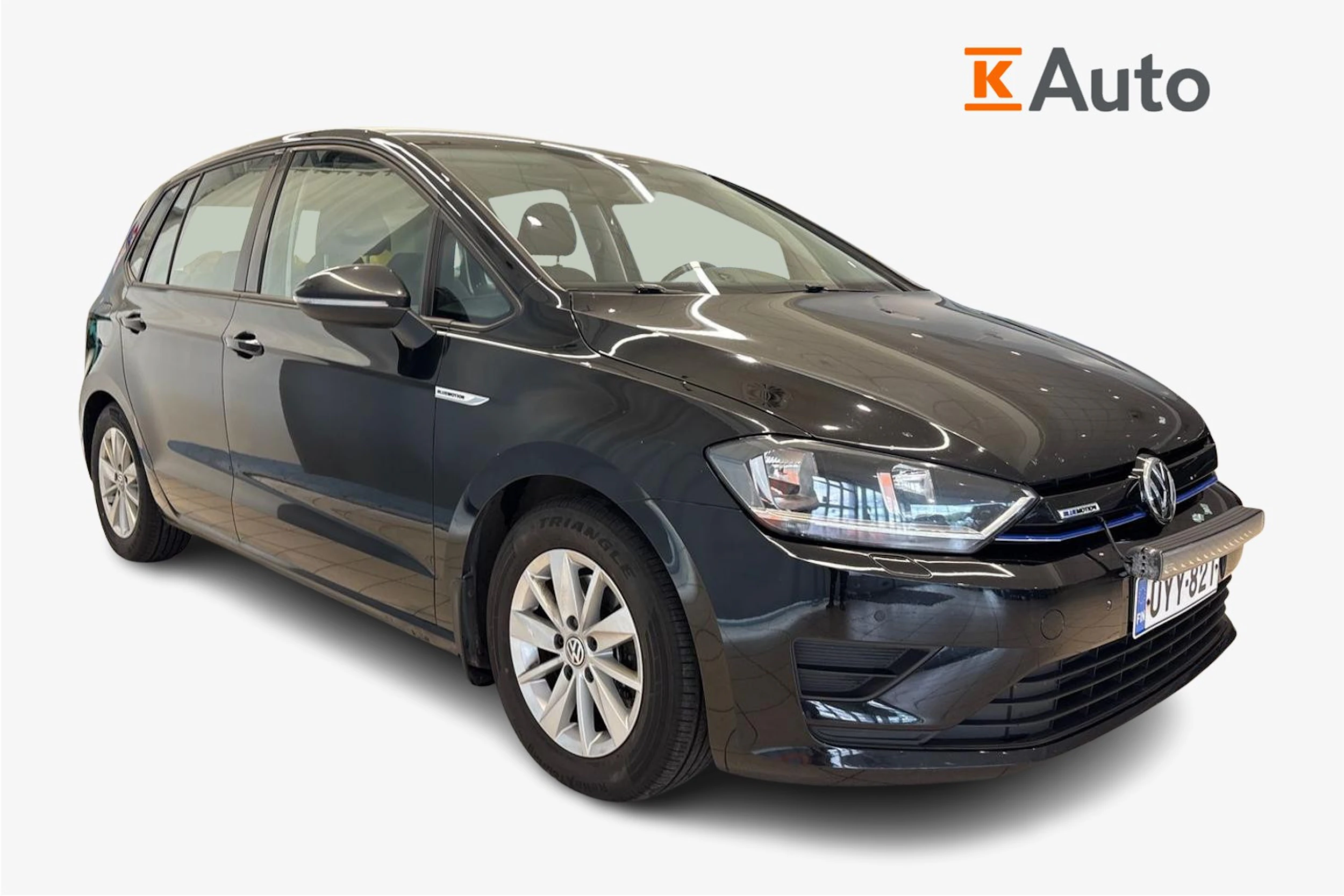 musta Volkswagen Golf Sportsvan 2014 kuva 1.