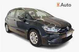 musta Volkswagen Golf Sportsvan 2014 kuva 1.