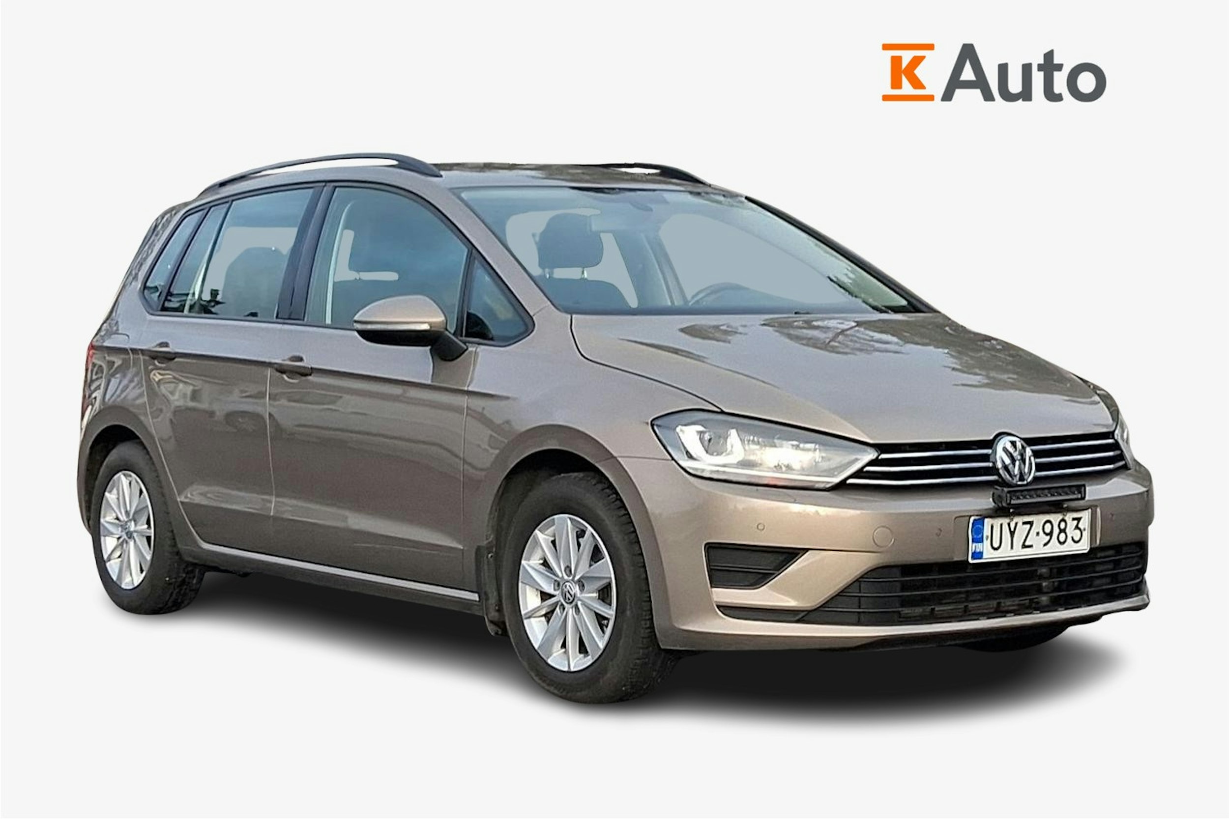 ruskea (beige) Volkswagen Golf Sportsvan 2014 kuva 1.