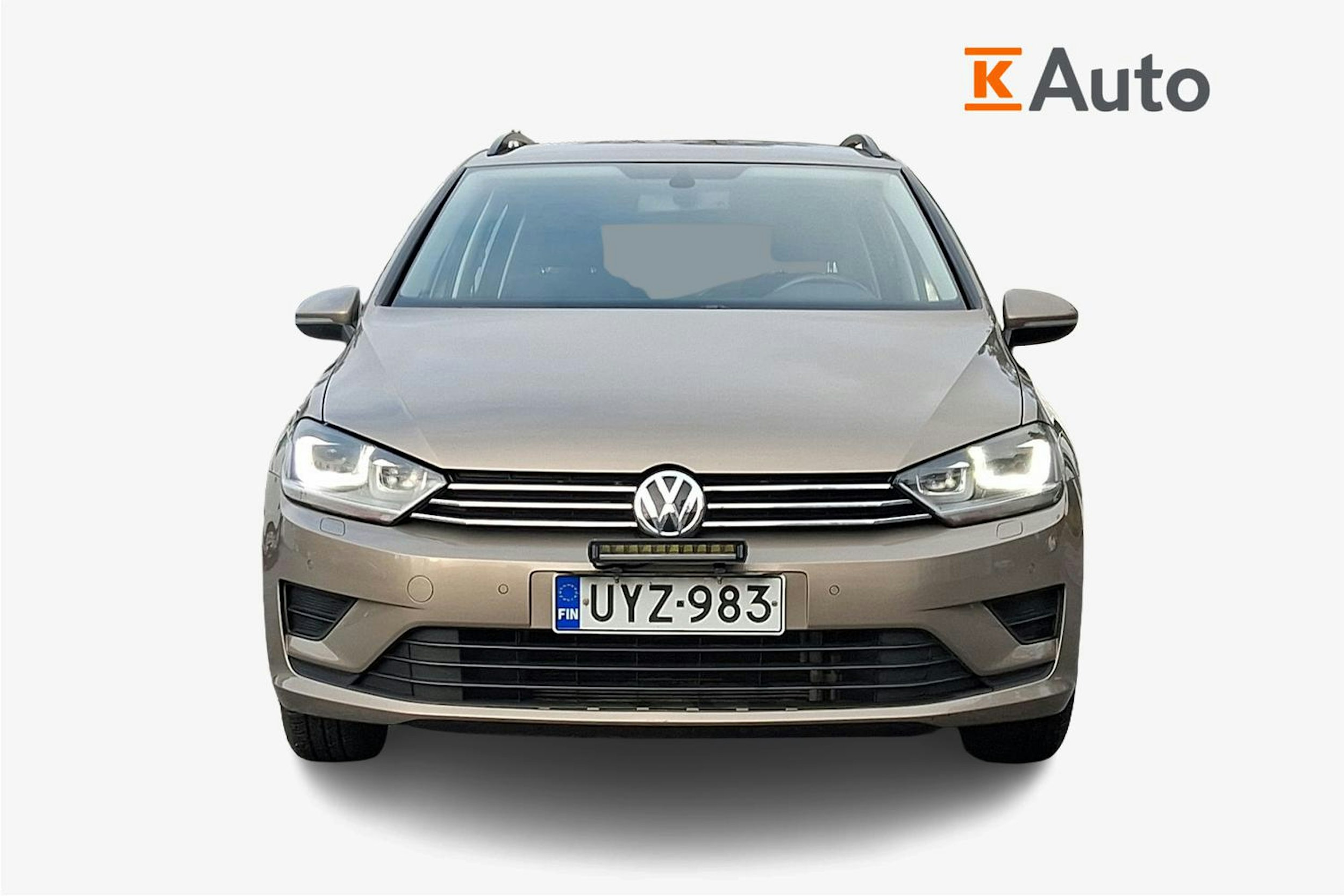 ruskea (beige) Volkswagen Golf Sportsvan 2014 kuva 5.