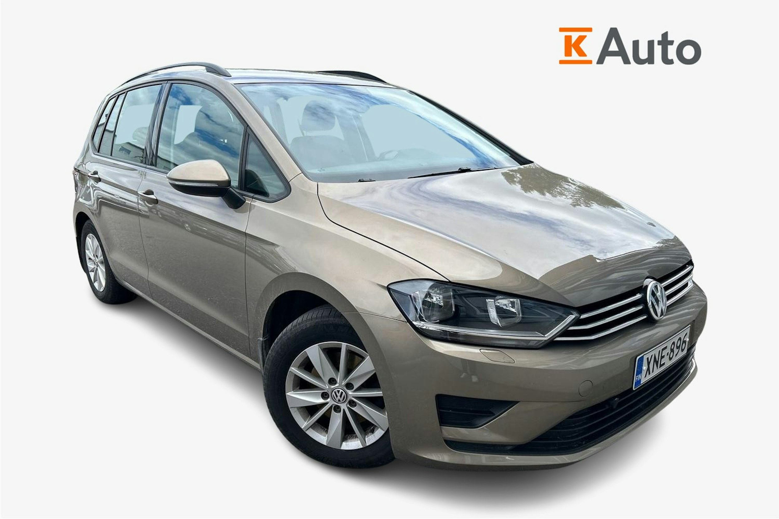 Ruskea (beige) Volkswagen GOLF SPORTSVAN 2014 kuva 1.