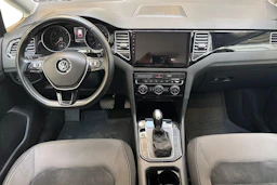 valkoinen Volkswagen Golf Sportsvan 2015 kuva 7.