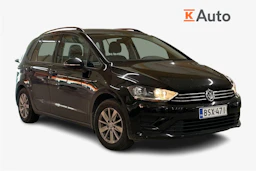 musta Volkswagen Golf Sportsvan 2015 kuva 1.