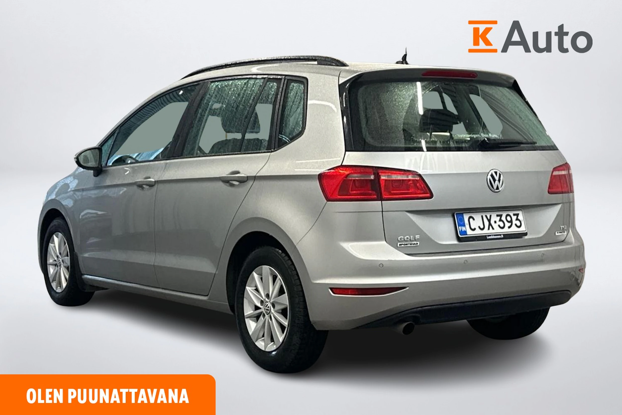 harmaa Volkswagen Golf Sportsvan 2015 kuva 2.