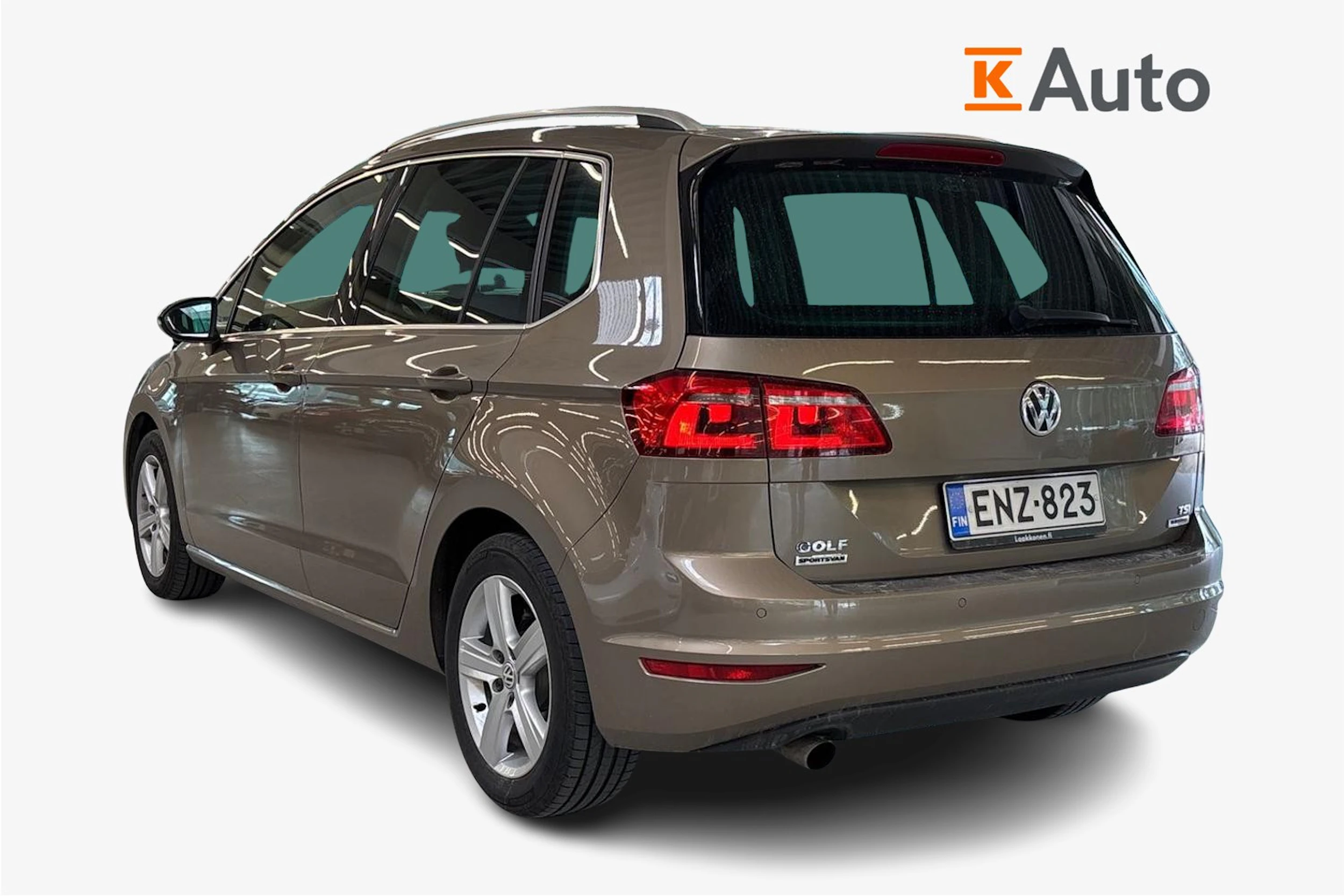 Ruskea (beige) Volkswagen GOLF SPORTSVAN 2015 kuva 2.