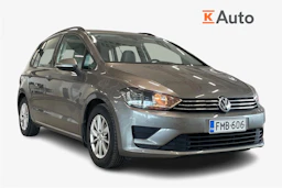 harmaa Volkswagen Golf Sportsvan 2015 kuva 1.