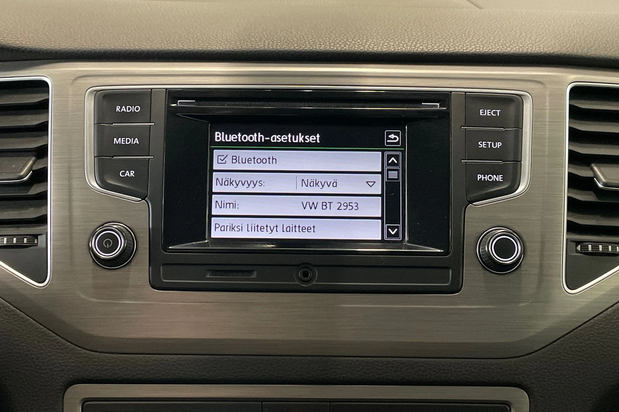 harmaa Volkswagen Golf Sportsvan 2015 kuva 17.