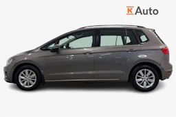 harmaa Volkswagen Golf Sportsvan 2015 kuva 5.
