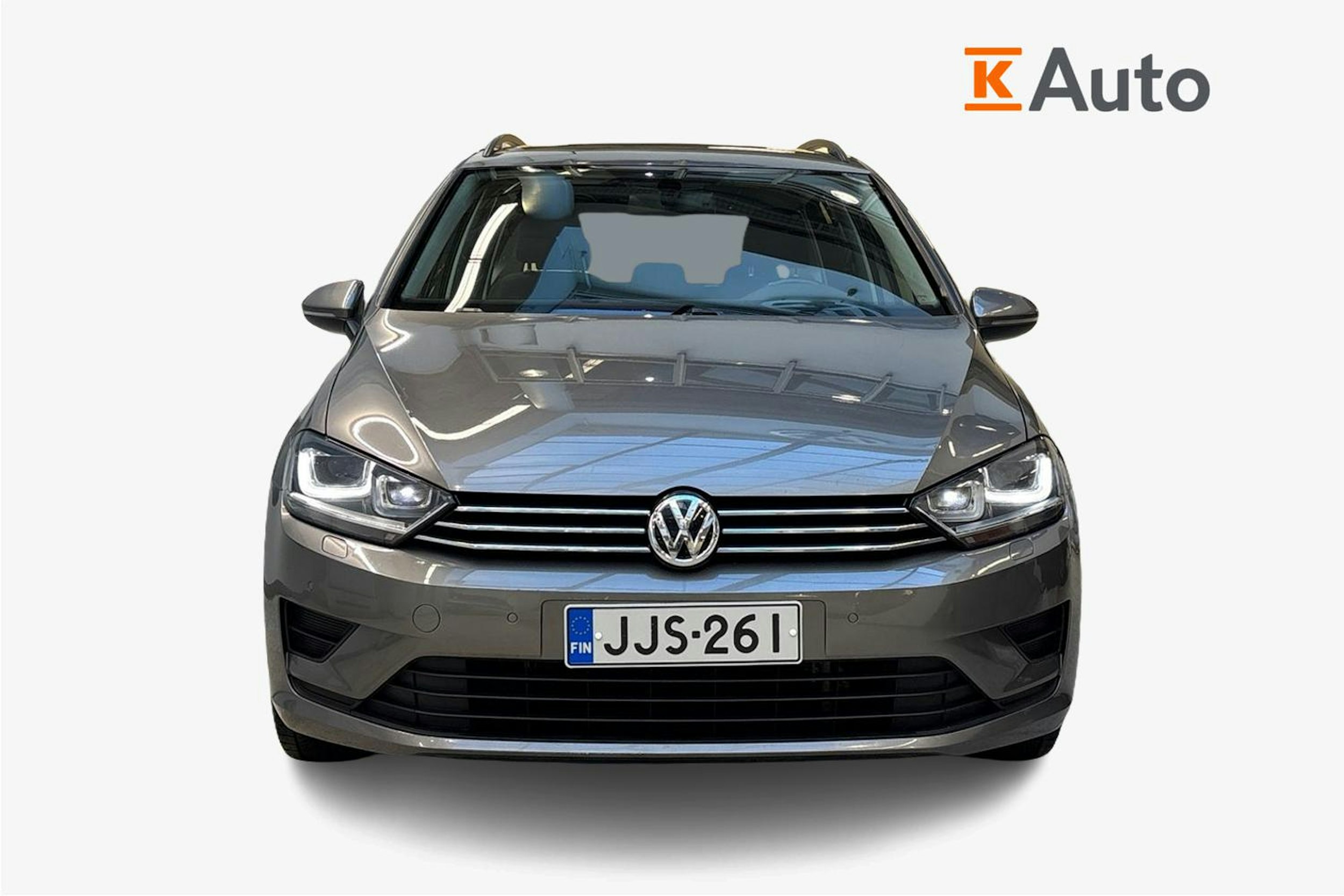 harmaa Volkswagen Golf Sportsvan 2015 kuva 5.