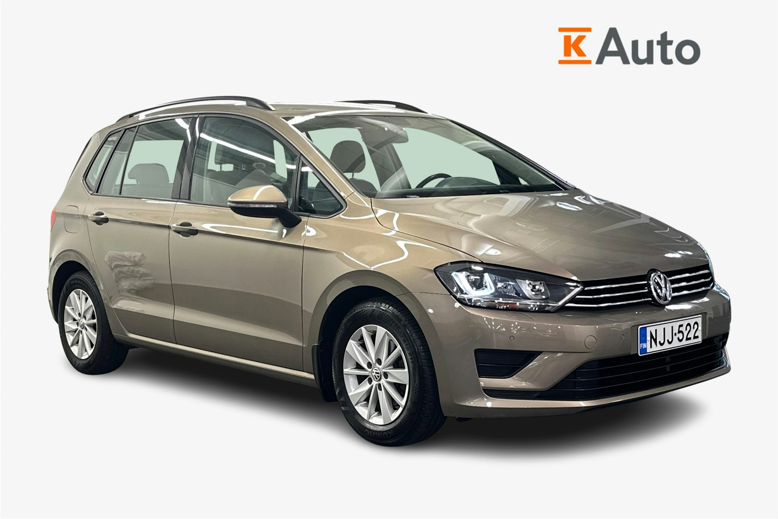 ruskea (beige) Volkswagen Golf Sportsvan 2015 kuva 1.