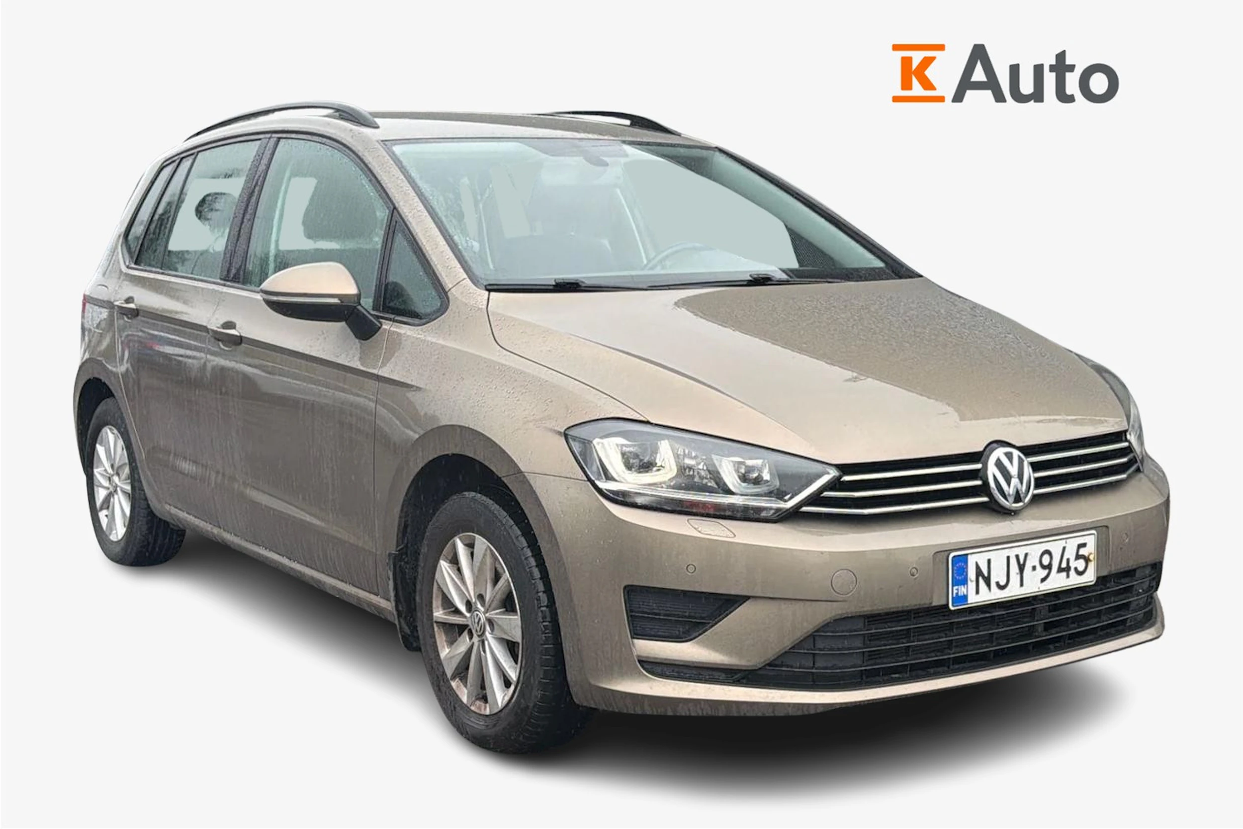 ruskea (beige) Volkswagen Golf Sportsvan 2015 kuva 1.