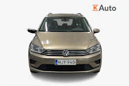 ruskea (beige) Volkswagen Golf Sportsvan 2015 kuva 4.